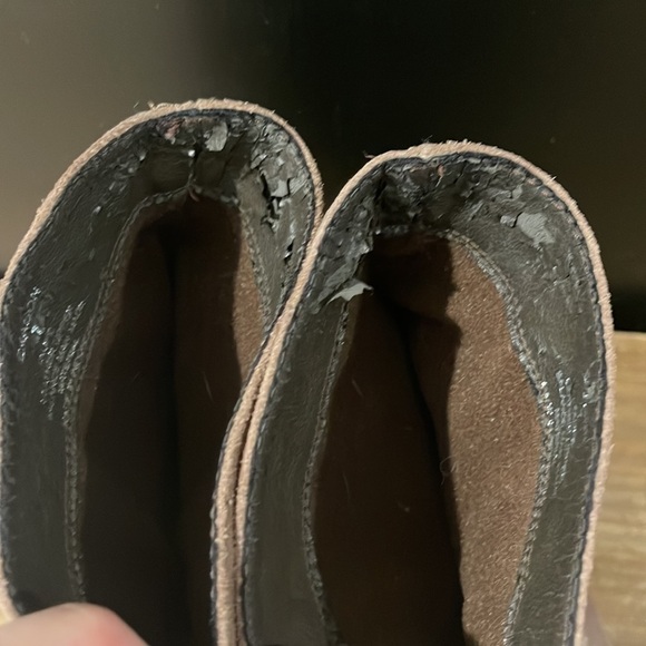 Steve Madden ERAGON Taupe Fringe Boots - Picture 8 of 10